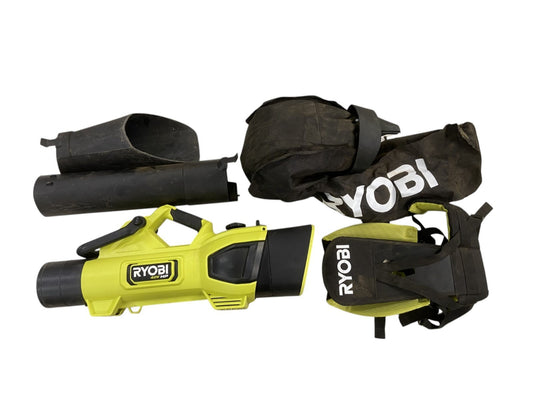 Ryobi 40V HP 600 CFM Leaf Blower/Mulcher/Vacuum (Tool Only) BROKEN HANDLE! READ