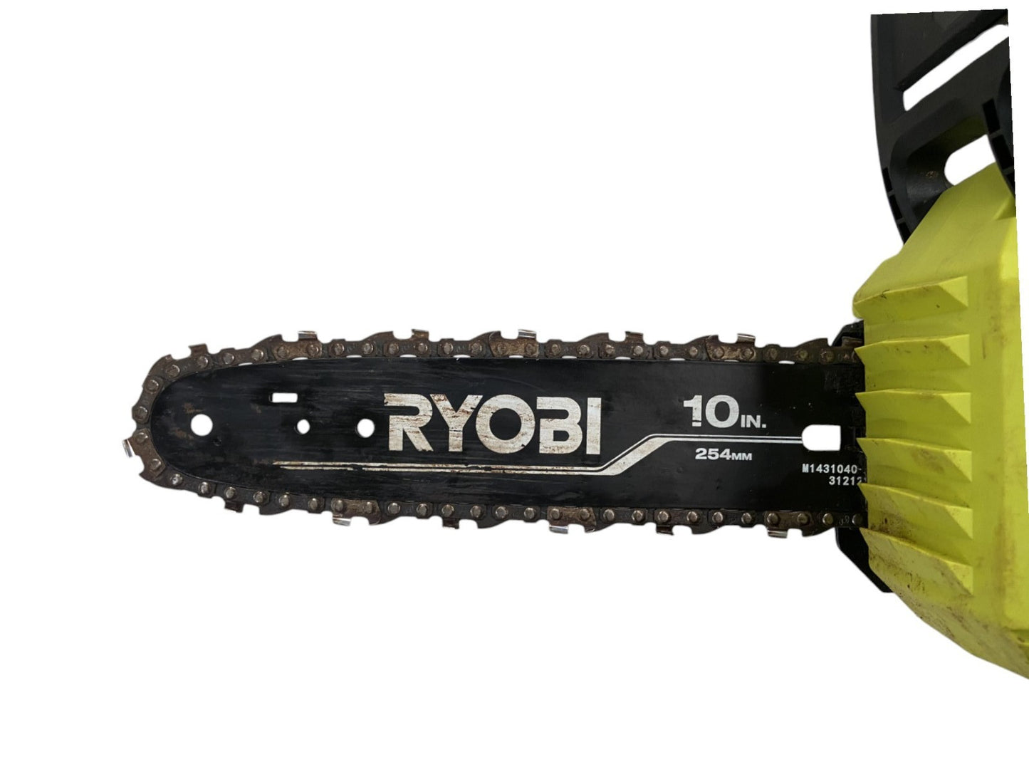 RYOBI P2502 18v 10" Brushless Chainsaw (TOOL ONLY) - DIRTY BLADE