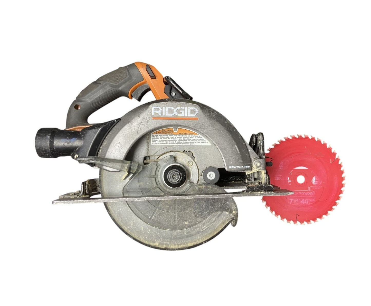 RIDGID R8657B 18V Brushless Cordless 7-1/4 in. Circular Saw (TOOL ONLY) - READ!