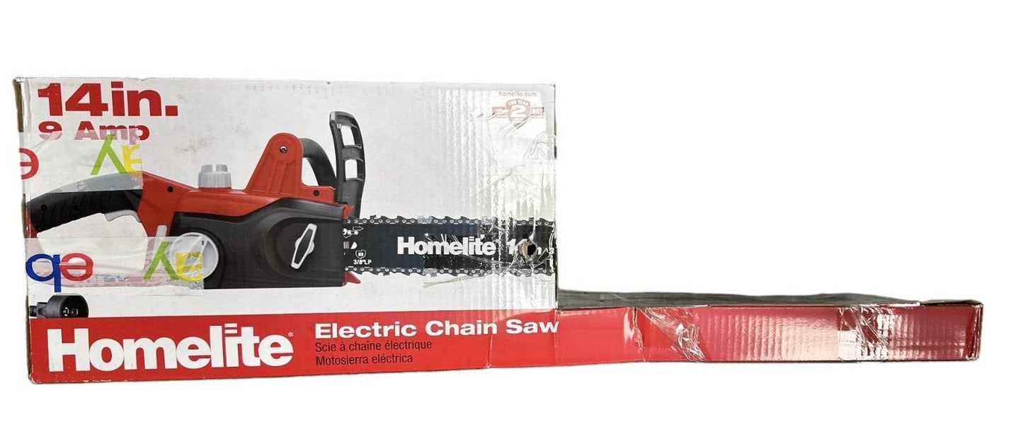 Homelite UT43104 14" 9 Amp Electric Chainsaw