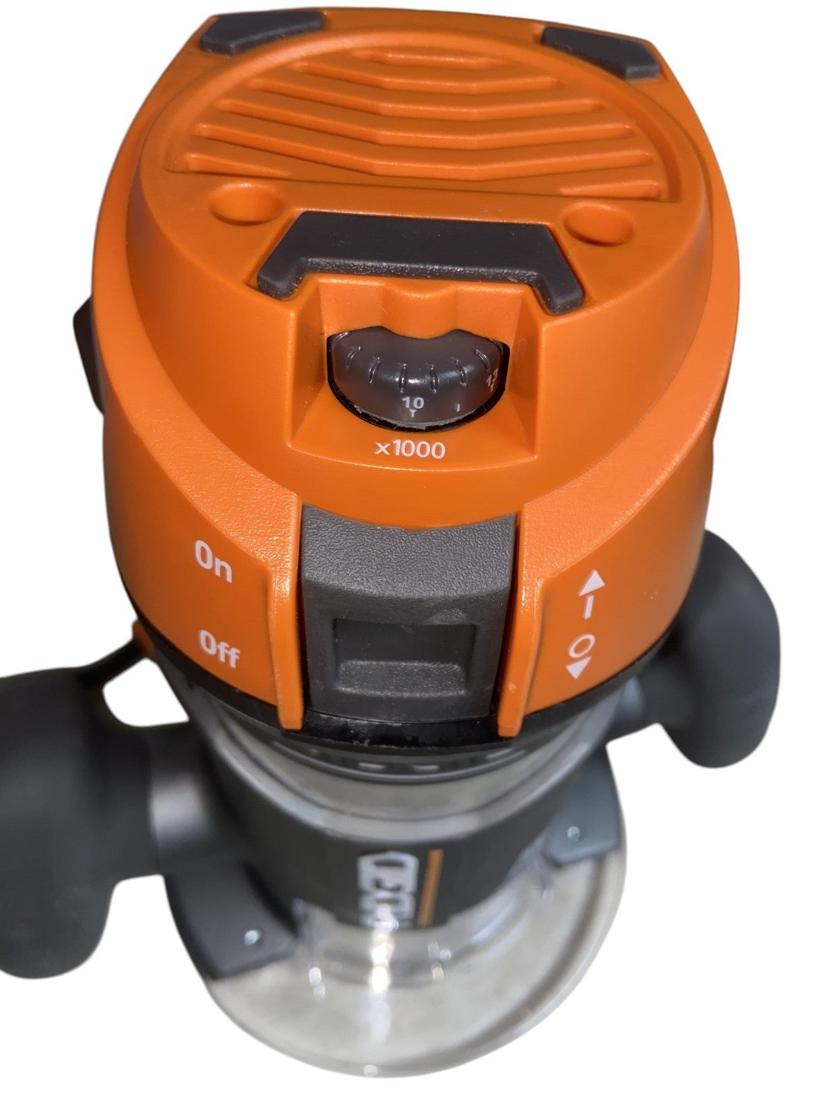 Ridgid R2901 Router with R2911 Base and Wrench / No Edge Guide or Centering Tool