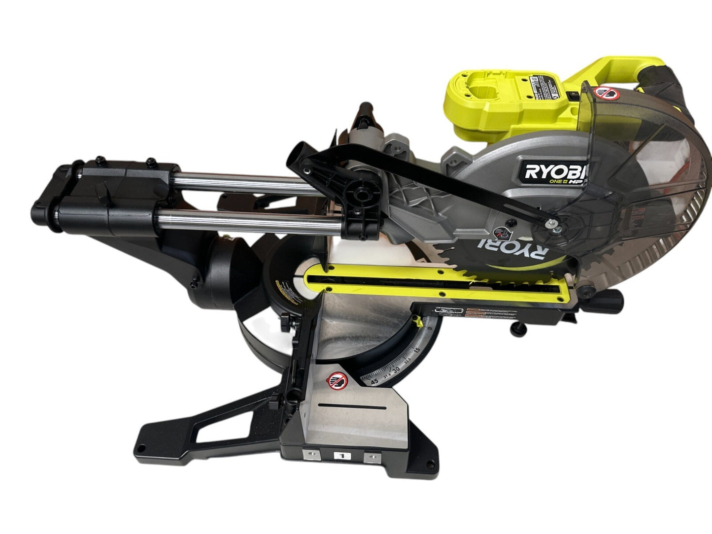 RYOBI PBLMS01B ONE+ HP 18v Brushless  10" Sliding Compound Miter Saw -USED-