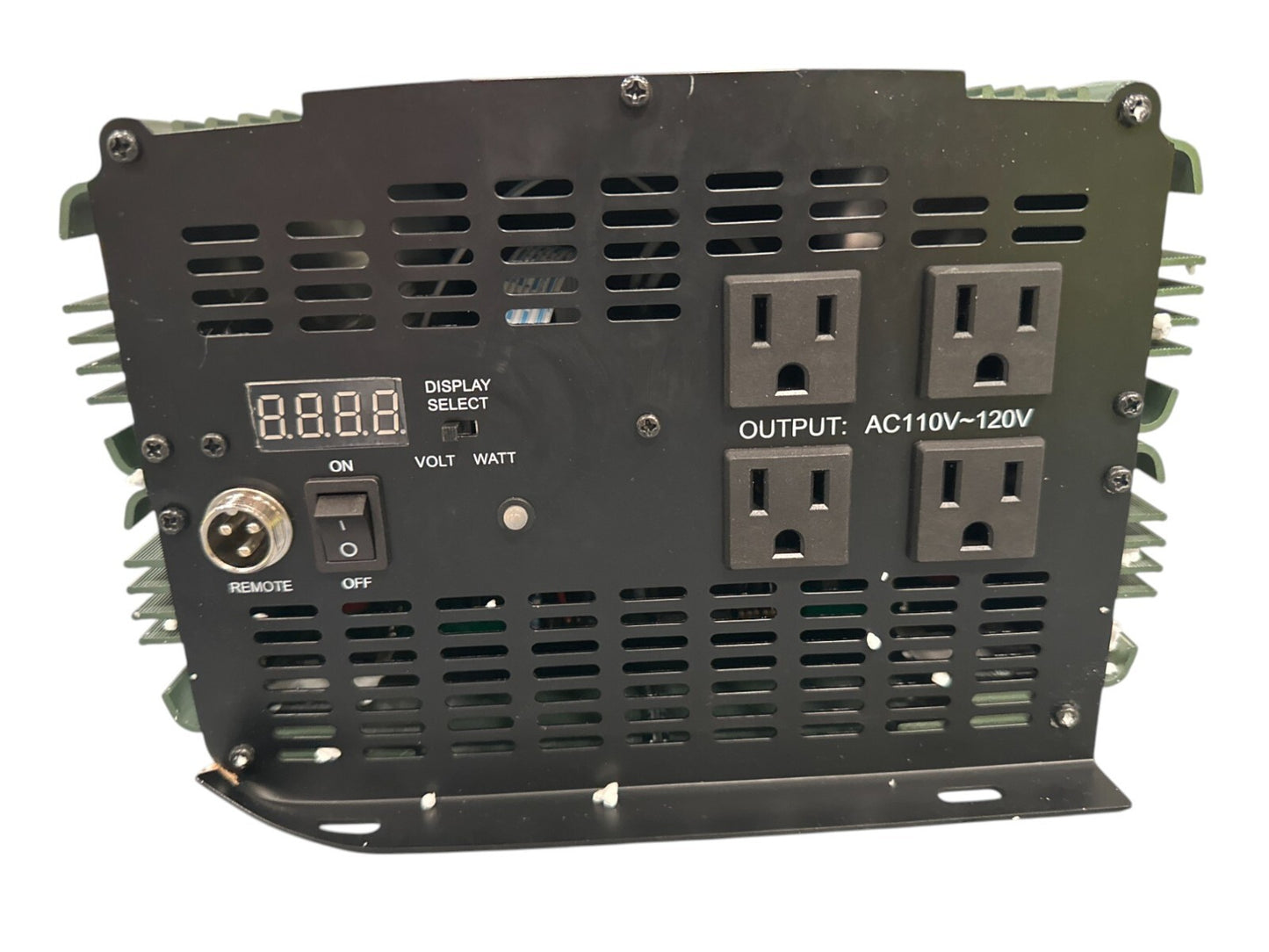 Power Bright 3500 Watt 24V Power Inverter, 4 110V AC Outlets -ML3500-24