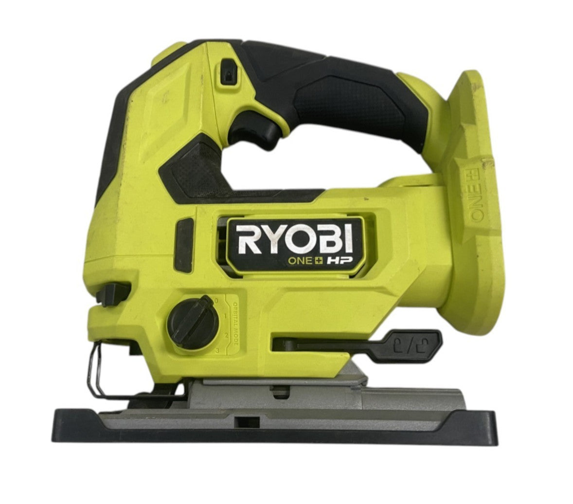 RYOBI 18V ONE+ HP Brushless Jig Saw (Tool-Only) - NO BLADE / WRITING ON TOOL