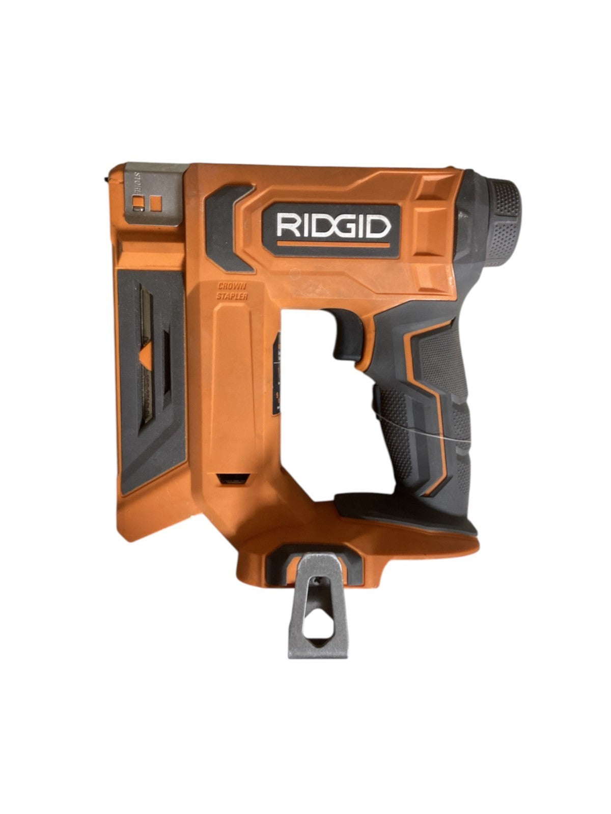RIDGID 18V Cordless 3/8-inch Crown Stapler R09897 (Tool-Only)