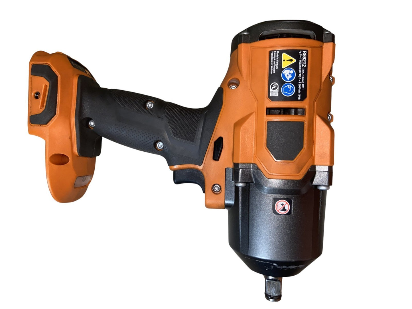 Ridgid R86212KSB 18V Brushless 4-Mode 1/2" High Torque Impact Wrench Kit