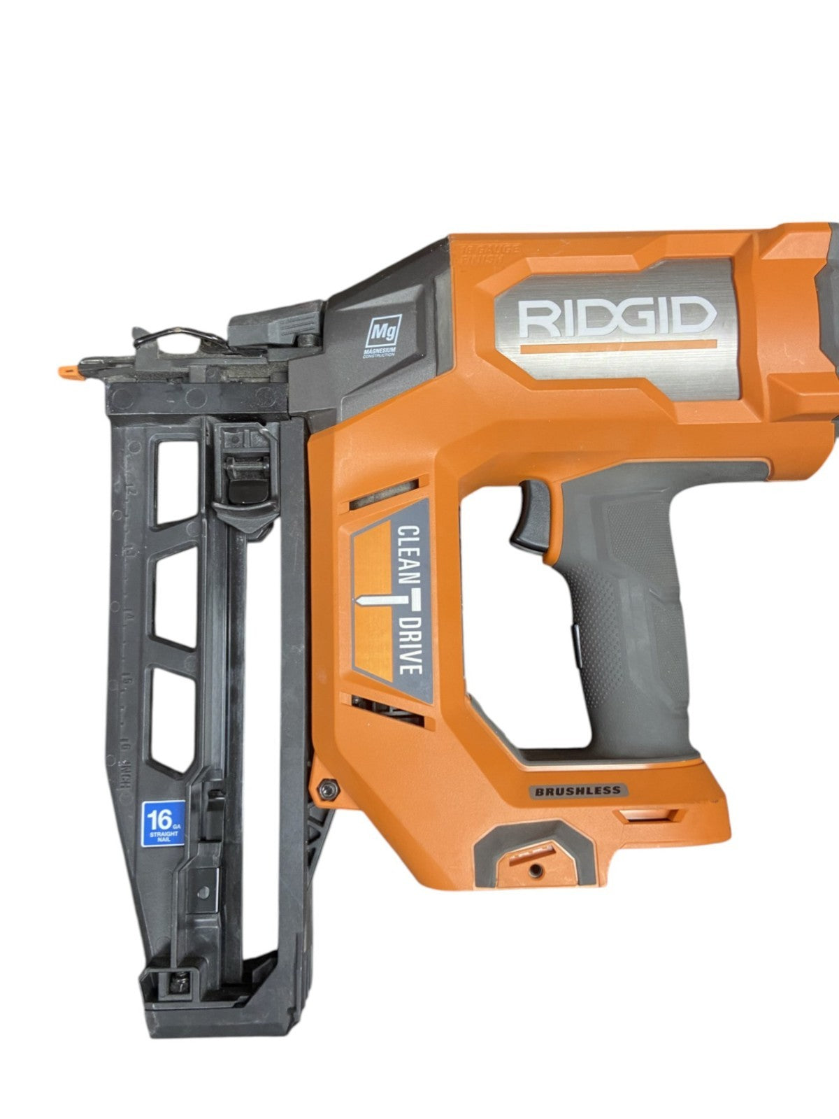 Ridgid R09893B 18V Brushless Cordless 16 GA 2-1/2" Straight Finish Nailer