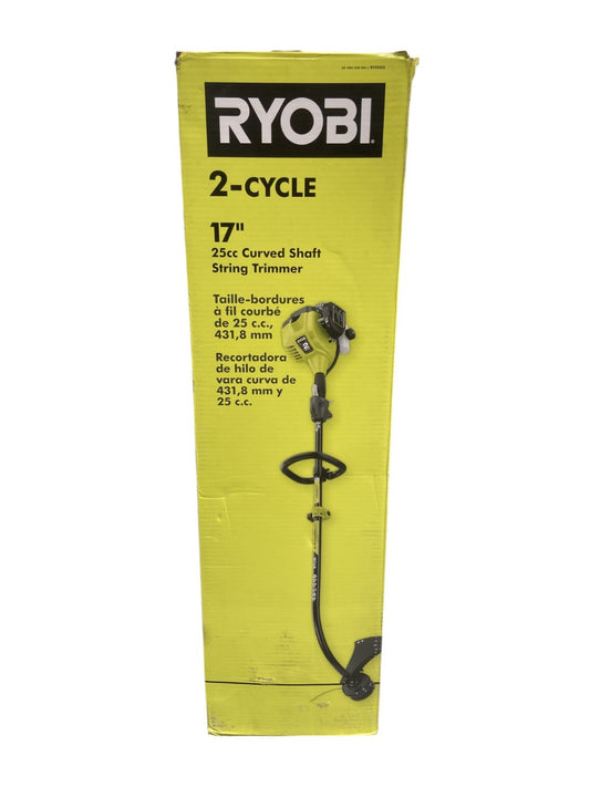 Ryobi 25cc 2-Cycle Full Crank Curved Shaft Gas String Trimmer - RY252CS
