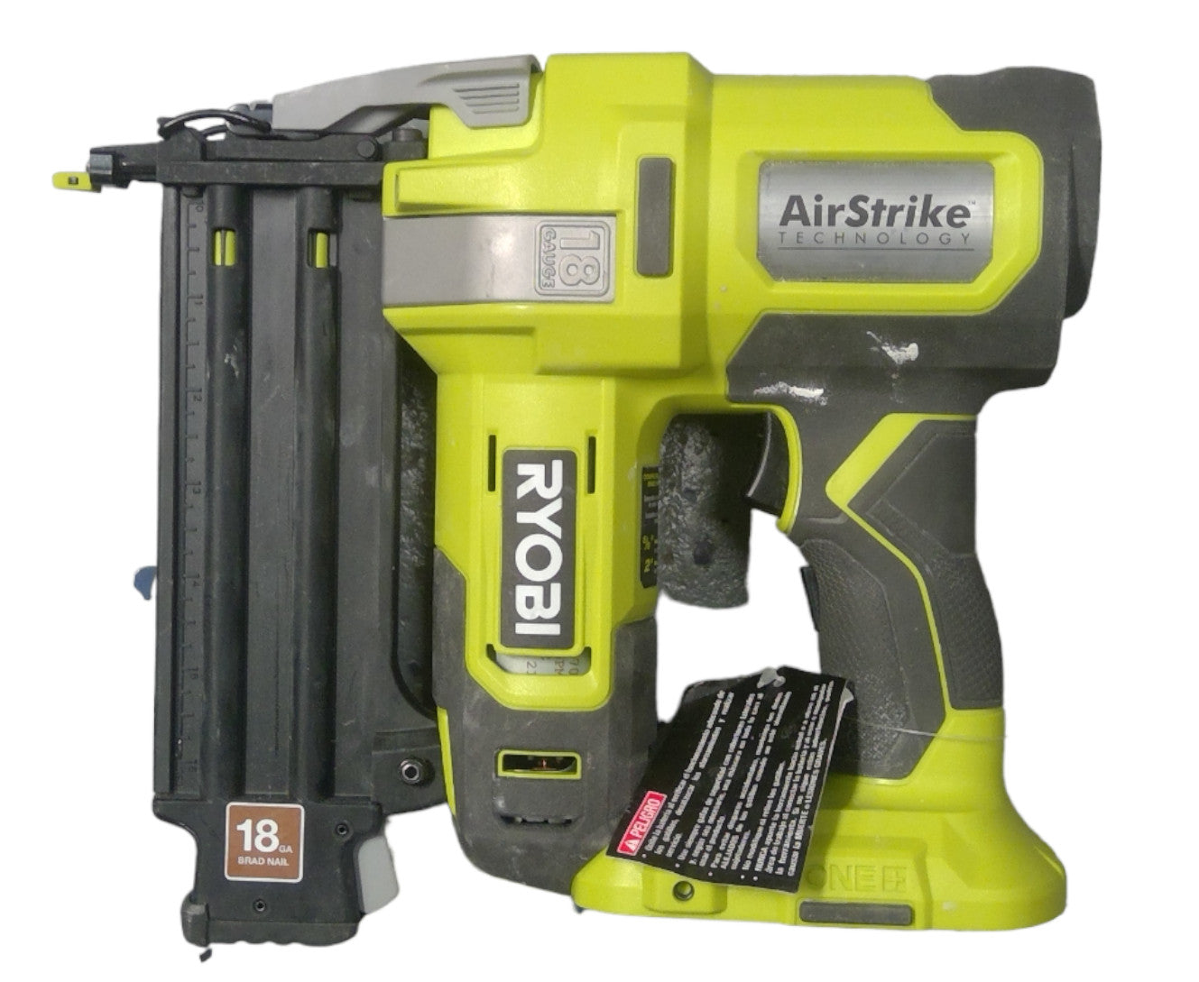 Ryobi-One+ P321 18V Cordless AirStrike Brad Nailer (Tool Only)