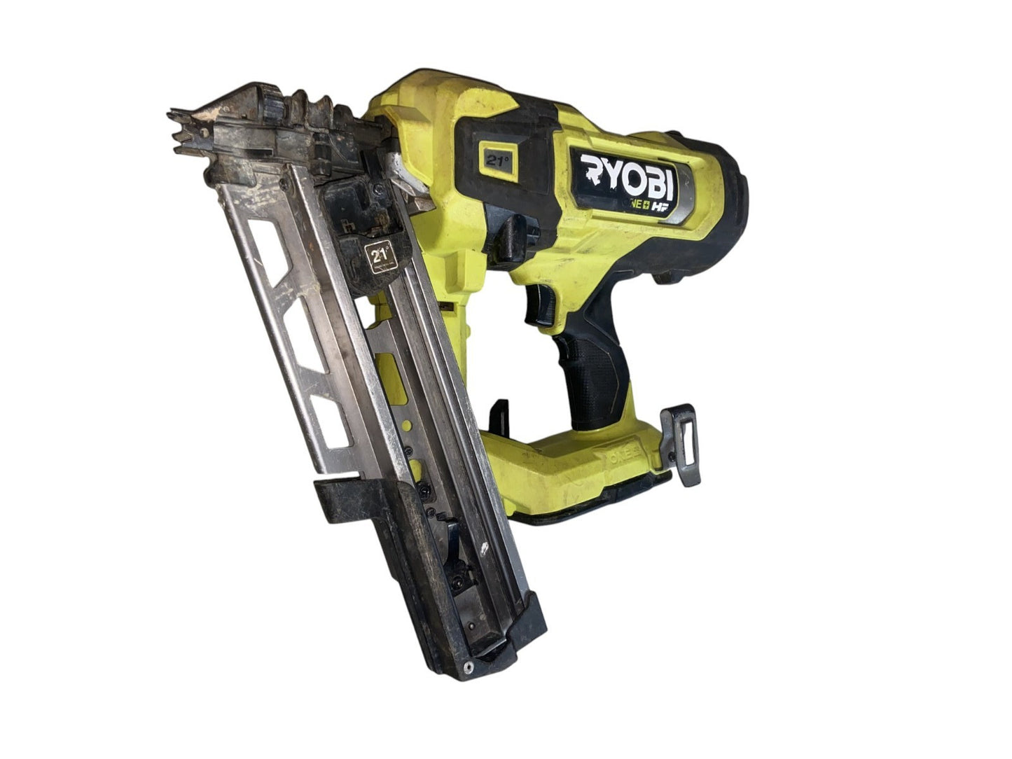 RYOBI PBL345B 18V Brushless 21-Gauge Framing Nailer (Tool Only) - Dirty