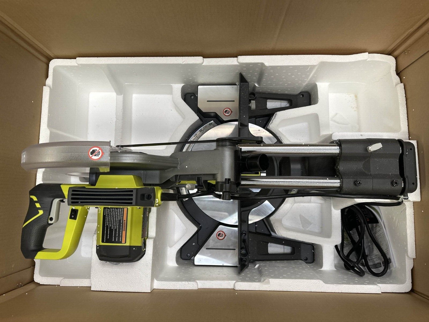 RYOBI TSS121 15 Amp 12" Corded Sliding Compound w LED Cutline Indicator (READ!!)