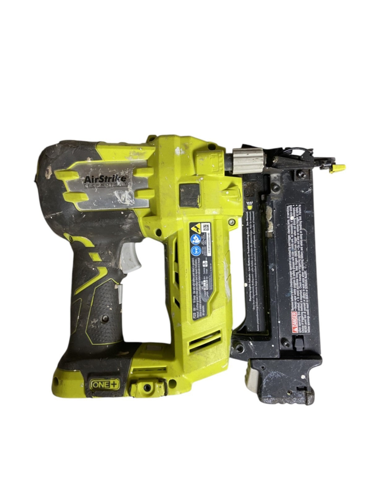 RYOBI P320 18v 18-Gauge Cordless AirStrike Brad Nailer - Tool Only (Dirty!)