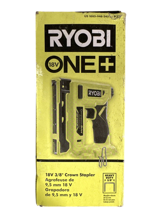 RYOBI P317 18v 3/8" Crown Stapler (Tool Only) -USED-