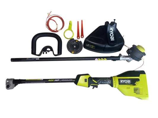Ryobi 40V HP BRUSHLESS 15" CARBON FIBER ATTACHMENT CAPABLE STRING TRIMMER