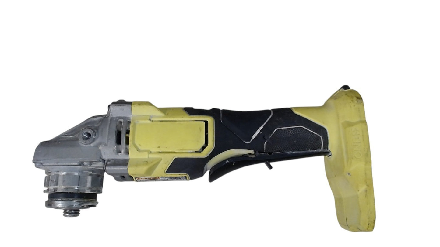 Ryobi One+ HP PBLAG01B Green Black 18 Volt Brushless Cordless Angle Grinder-READ