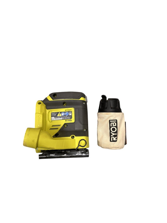 RYOBI ONE+ 18V 1/4 in. Cordless Sheet Sander (TOOL ONLY) PCL401B - no bag