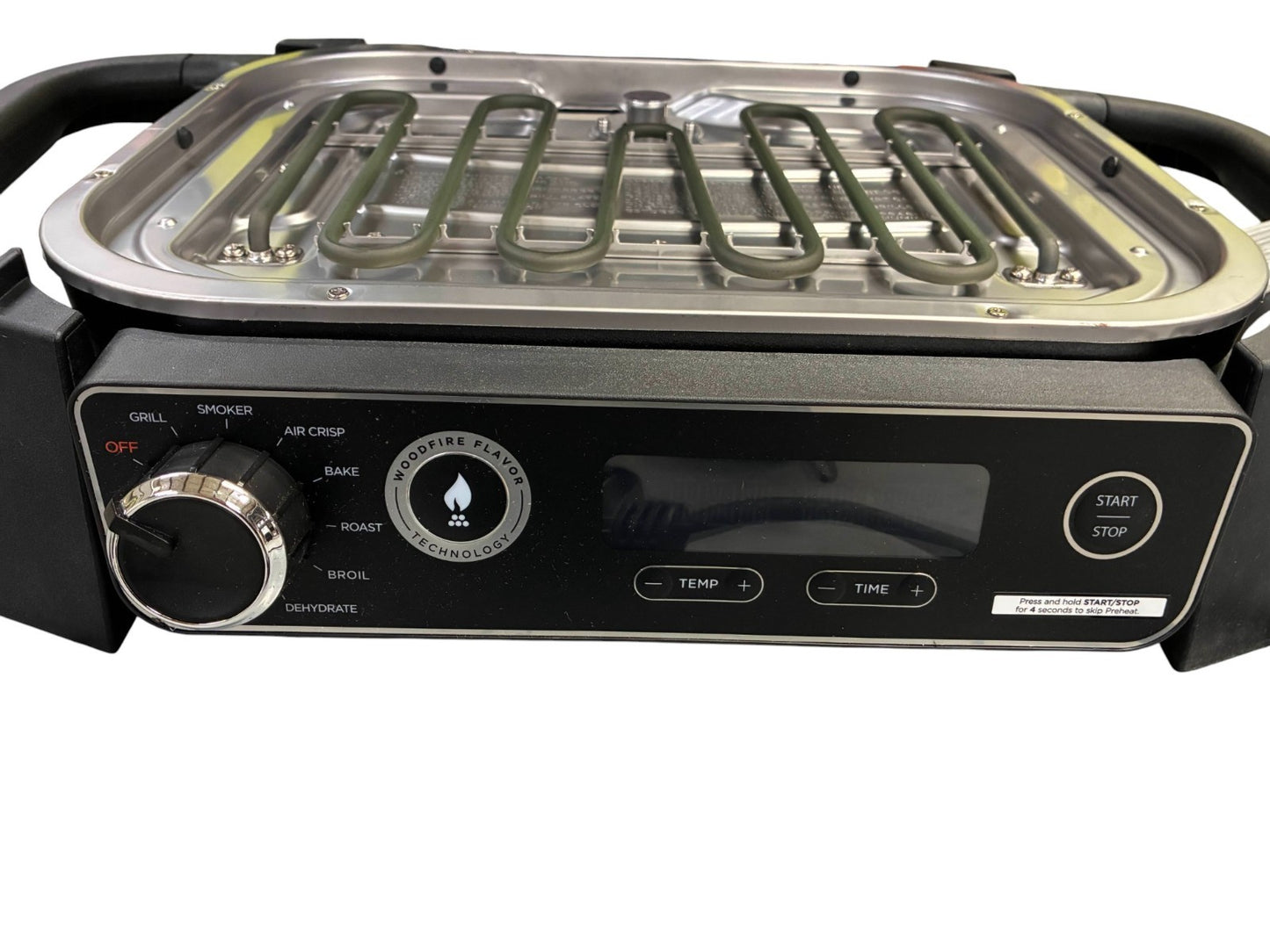(READ!) Ninja OG701RD Woodfire Outdoor Grill (NO PELLETS OR PELLET SCOOP)