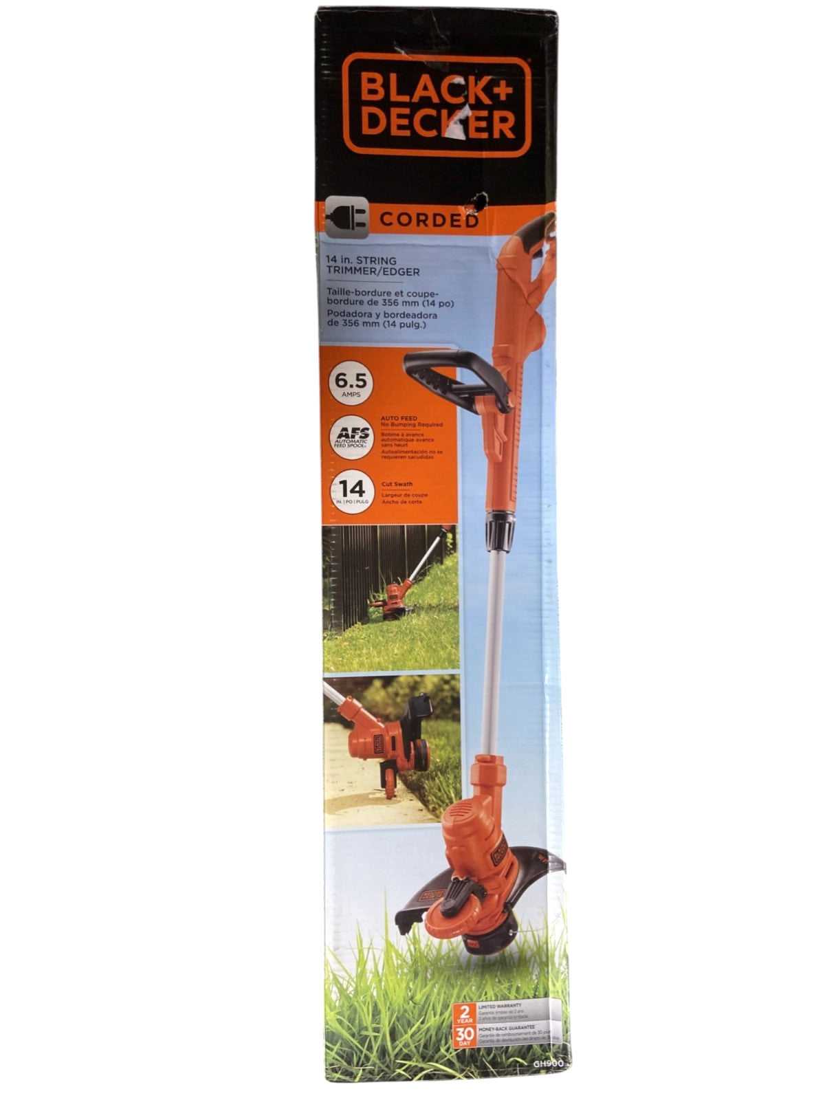 Black & Decker GH900 120V 6.5 Amp 14 in. Trimmer/Edger