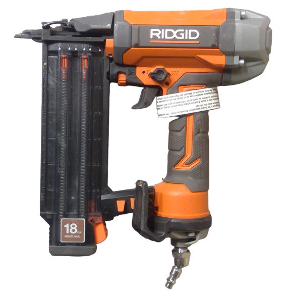 RIDGID R213BNF 18-Gauge 2-1/8" Brad Nailer with CLEAN DRIVE Technology