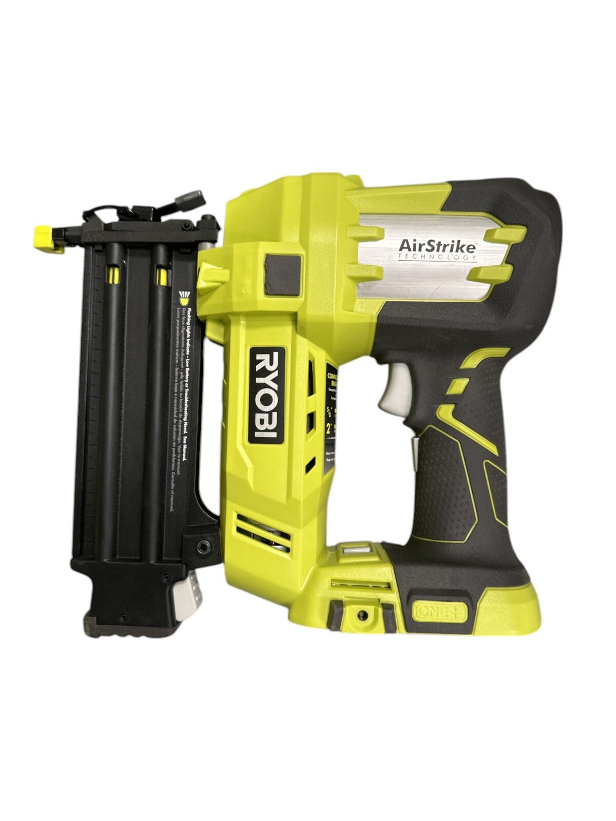 -FOR PARTS- RYOBI P320 18v 18-Gauge Cordless AirStrike Brad Nailer - Tool Only