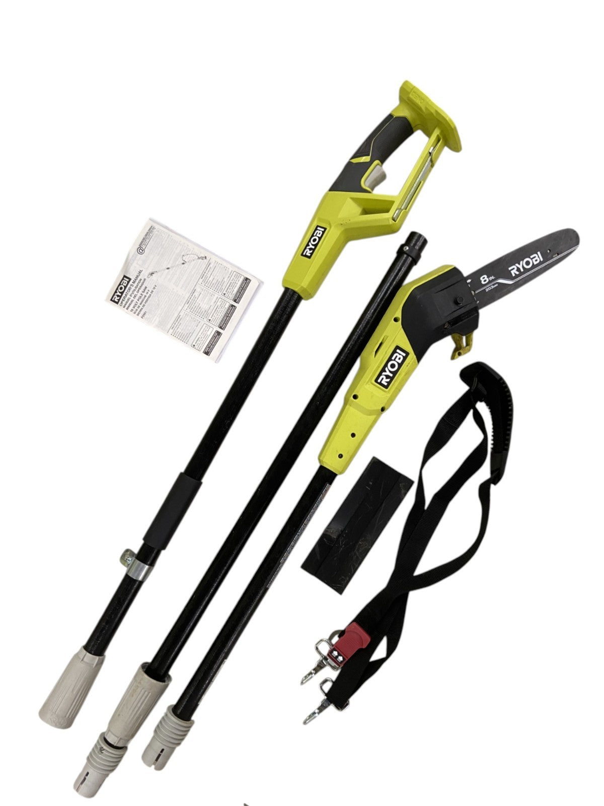 RYOBI P2501 18v 8" Pole Saw - Tool Only - NO CHAIN