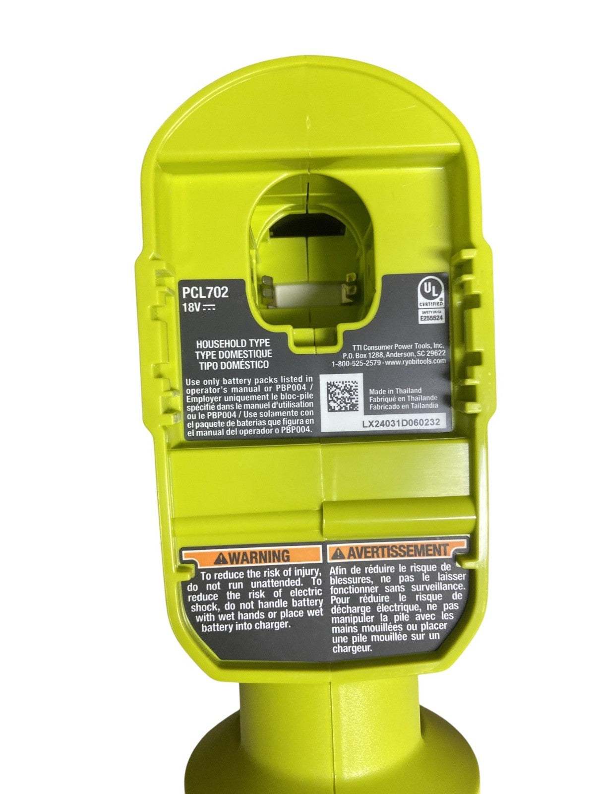 RYOBI PCL702B 18V Cordless Wet/Dry Hand Vacuum (Tool Only)