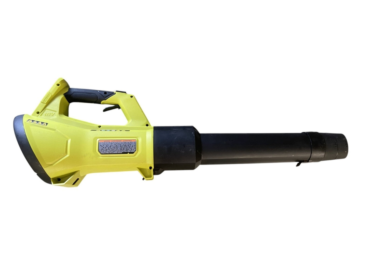 Ryobi 18V HP Brushless Whisper 450CFM Handheld Leaf Blower (P21014BTL) Tool Only