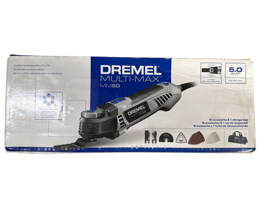 Dremel Multi-Max MM50 Corded 16pc Oscillating Multi-Tool Kit -USED-