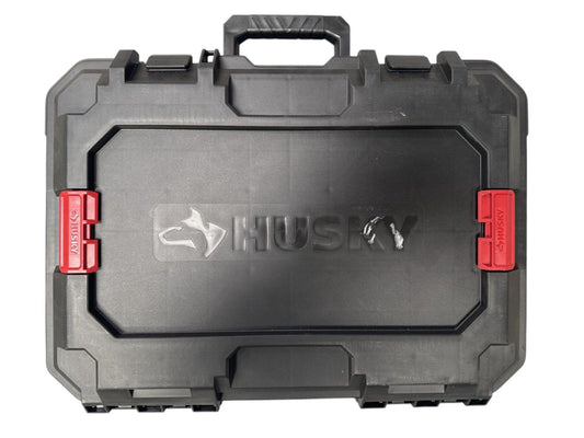 HUSKY 1/4", 3/8", and 1/2" Drive Mechanics Tool Set with Build-Out Tool Case
