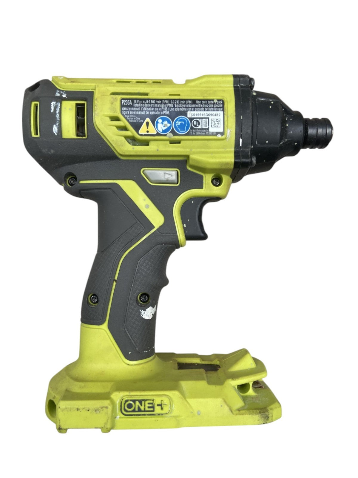 RYOBI P235A 18V ONE+ Cordless 1/4" Impact Driver TOOL ONLY