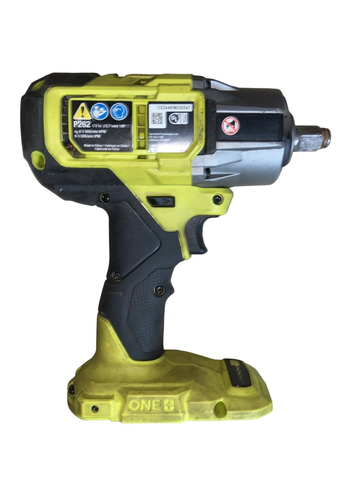 Ryobi P262 ONE+ HP Brushless Impact Wrench (Tool Only)