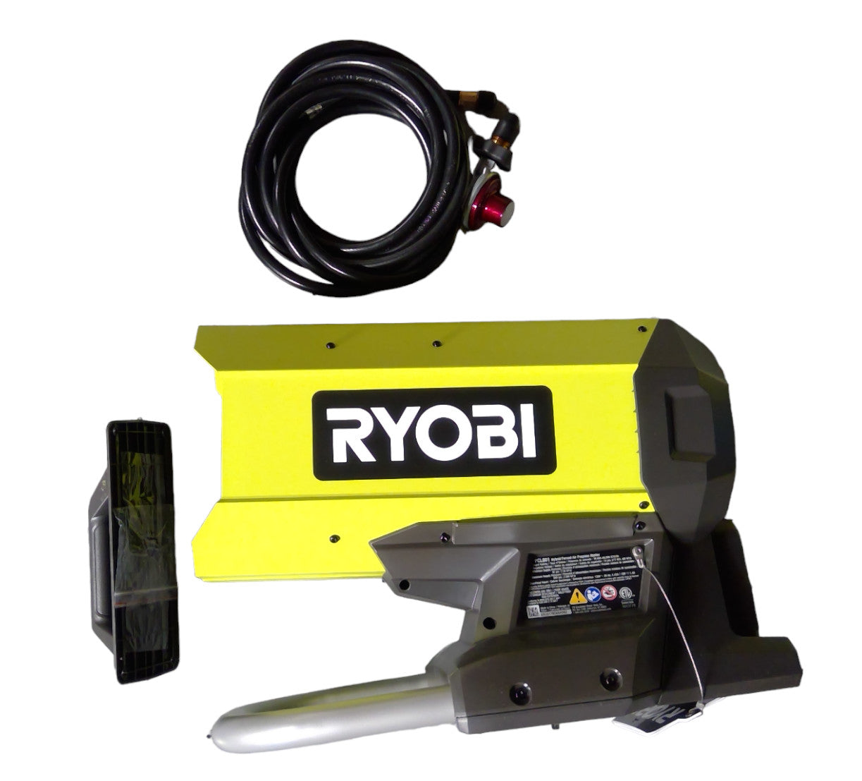 RYOBI PCL801B 18V Cordless Hybrid Forced Air Propane Heater
