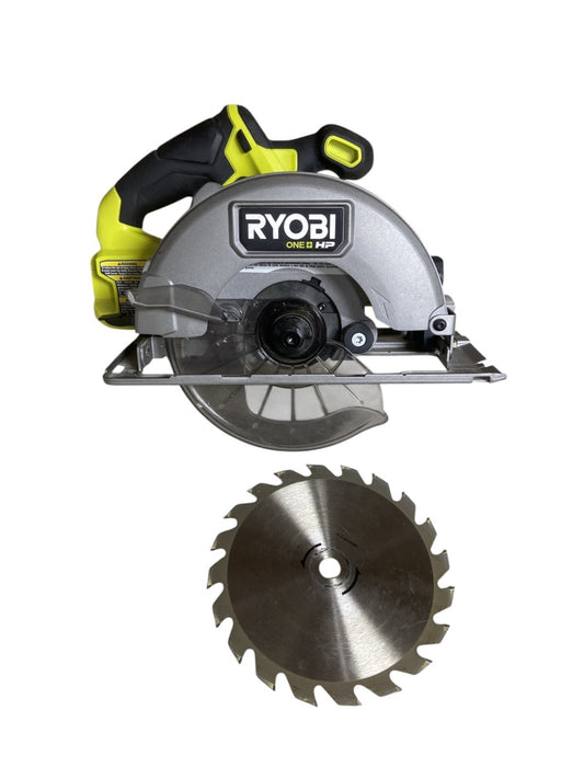 RYOBI HP 18V Brushless 7-1/4" Circular Saw (Tool Only) PBLCS300B - NO DUST CHUTE