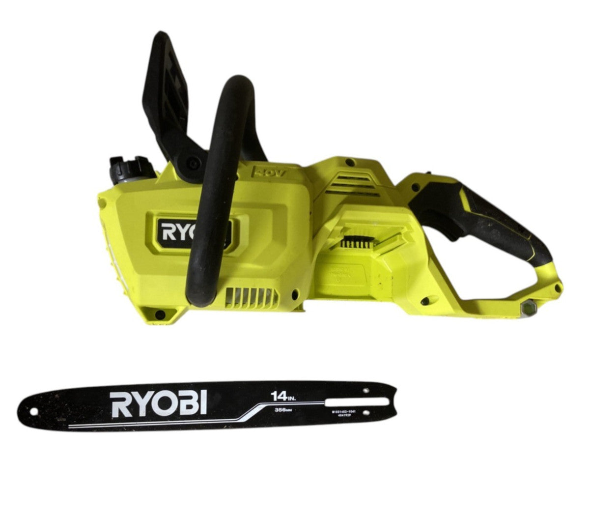 Ryobi RY405100 14" 40V HP Brushless Chainsaw (Tool Only) NO CHAIN OR SCABBARD