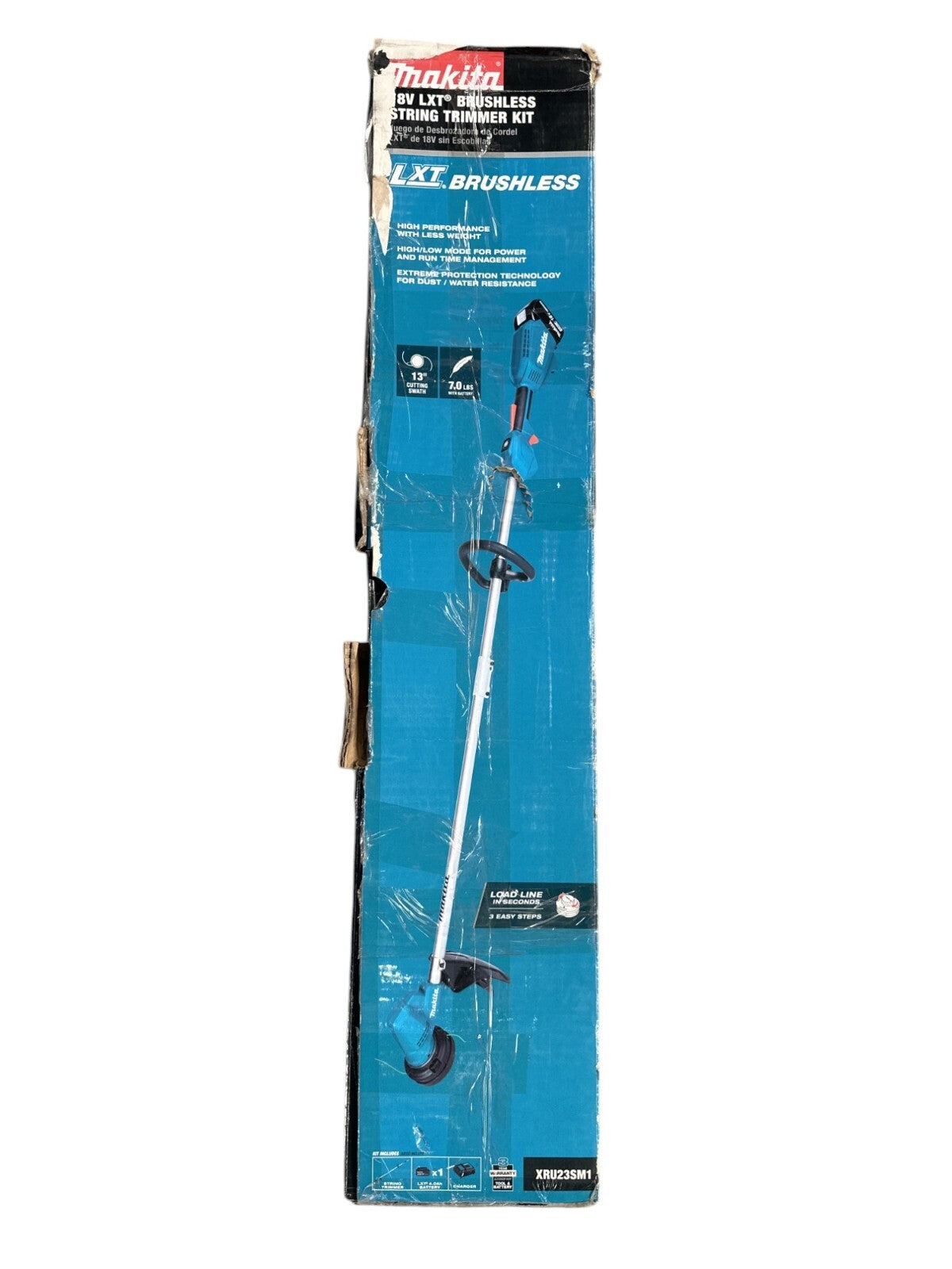 -FOR PARTS - Makita XRU23SM1 18V Brushless Cordless 13" String Trimmer-Tool only