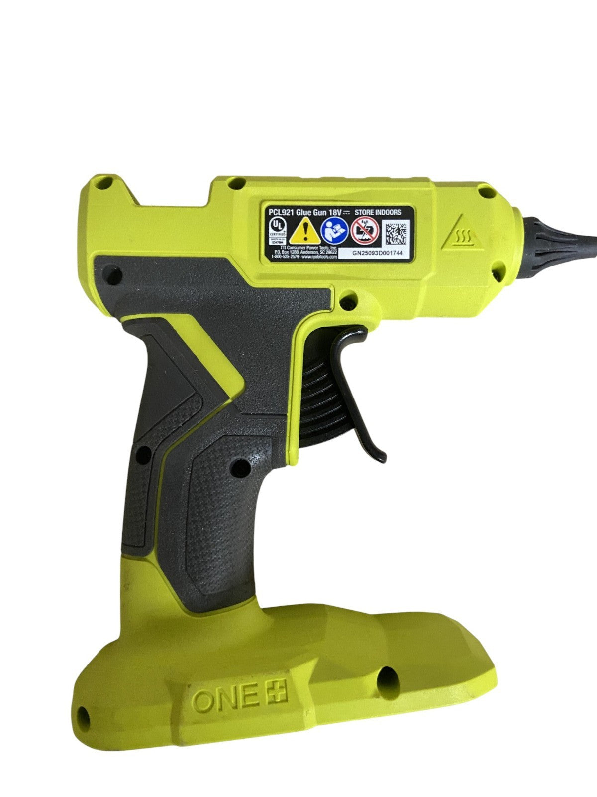 Ryobi One+ 18V Cordless Hot Glue Gun PCL921 w/ (no battery)