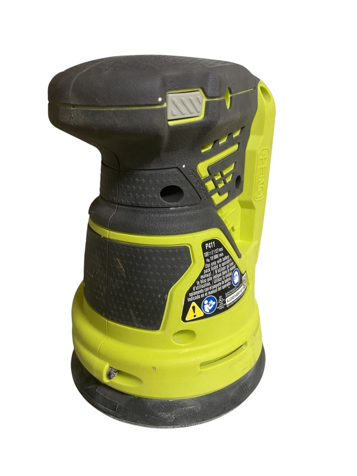 Ryobi P411 ONE+ 18-Volt 5 in. Cordless Random Orbit Sander Tool & Dust Bag Only
