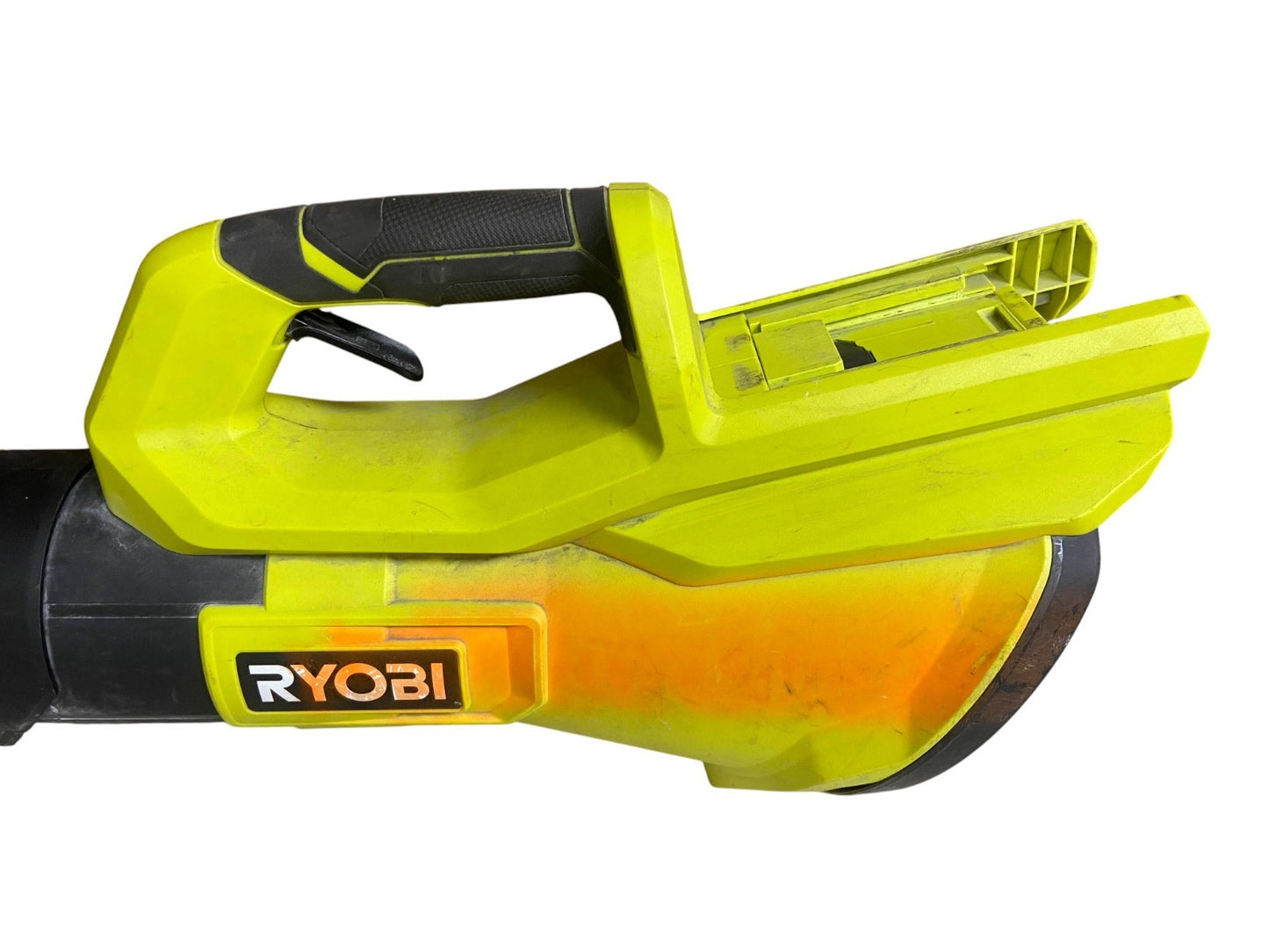 (Read) Ryobi RY40LB01 40V 120MPH 550 CFM Leaf Blower (Tool Only) - Paint On Item