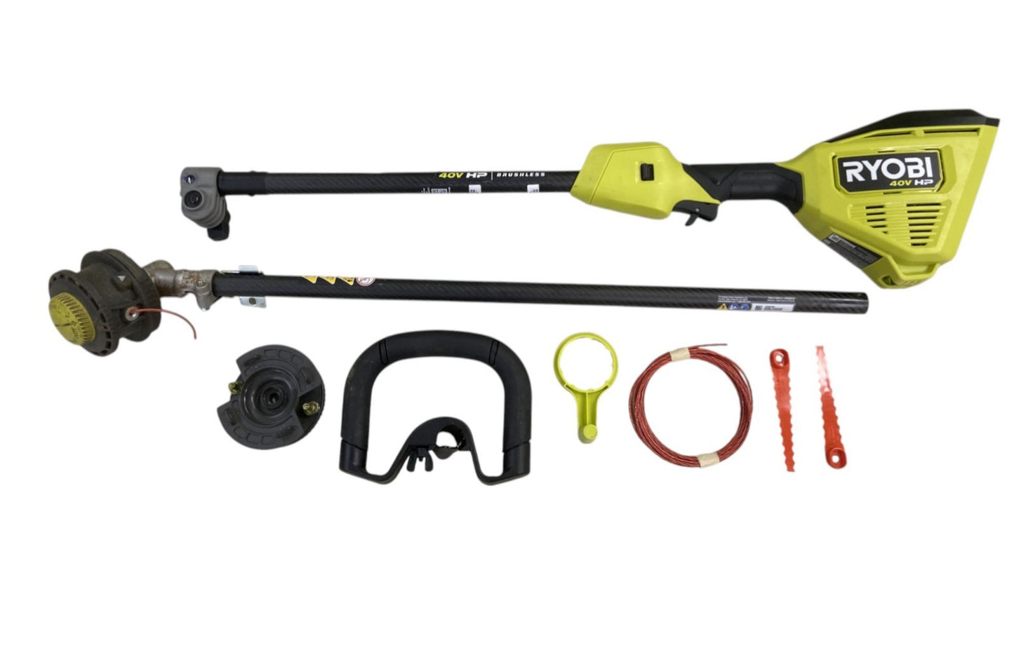 RYOBI RY40HPST01K 40V Brushless 16" Carbon Fiber String Trimmer TOOL ONLY -READ!