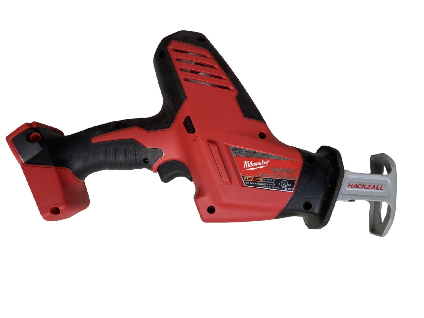 Milwaukee 2625-20 M18 Hackzall Recip Saw (Tool Only)