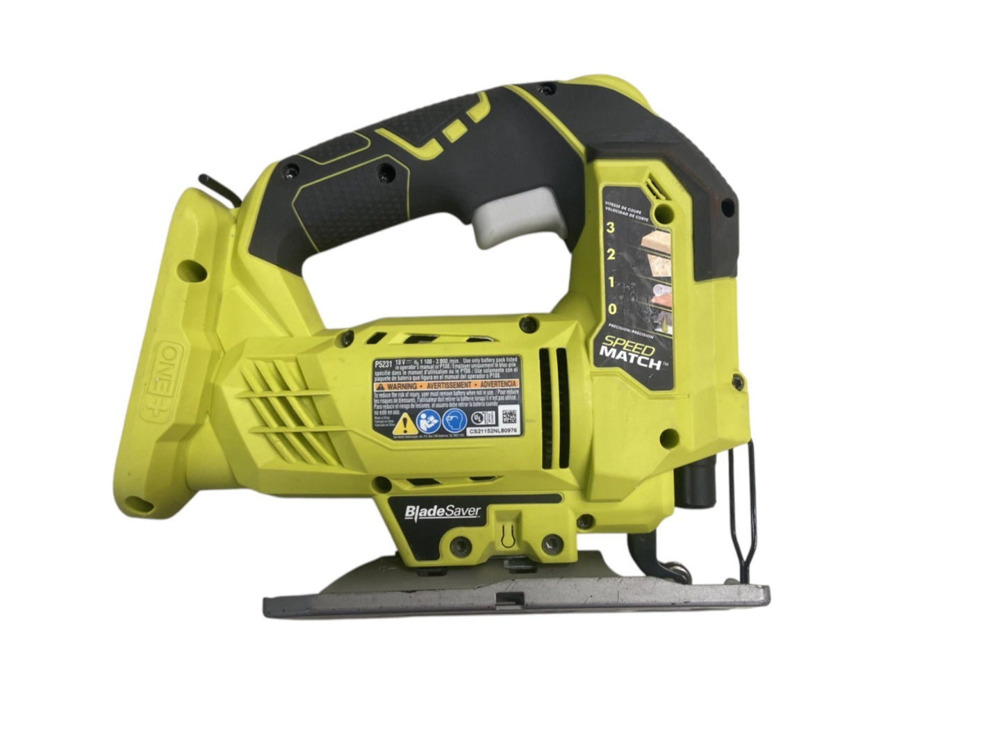 Ryobi P5231 ONE+ 18V Cordless Orbital Jig Saw (Tool Only)