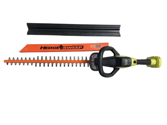 Ryobi PBHLG01B ONE+ HP 18V Brushless 24" Cordless Hedge Trimmer -Tool Only dirty