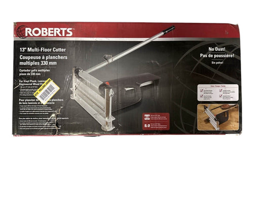 ROBERTS 13" Multi-Floor Cutter w/ 0-45 Degree Miter Guide and 28-1/2" Handle