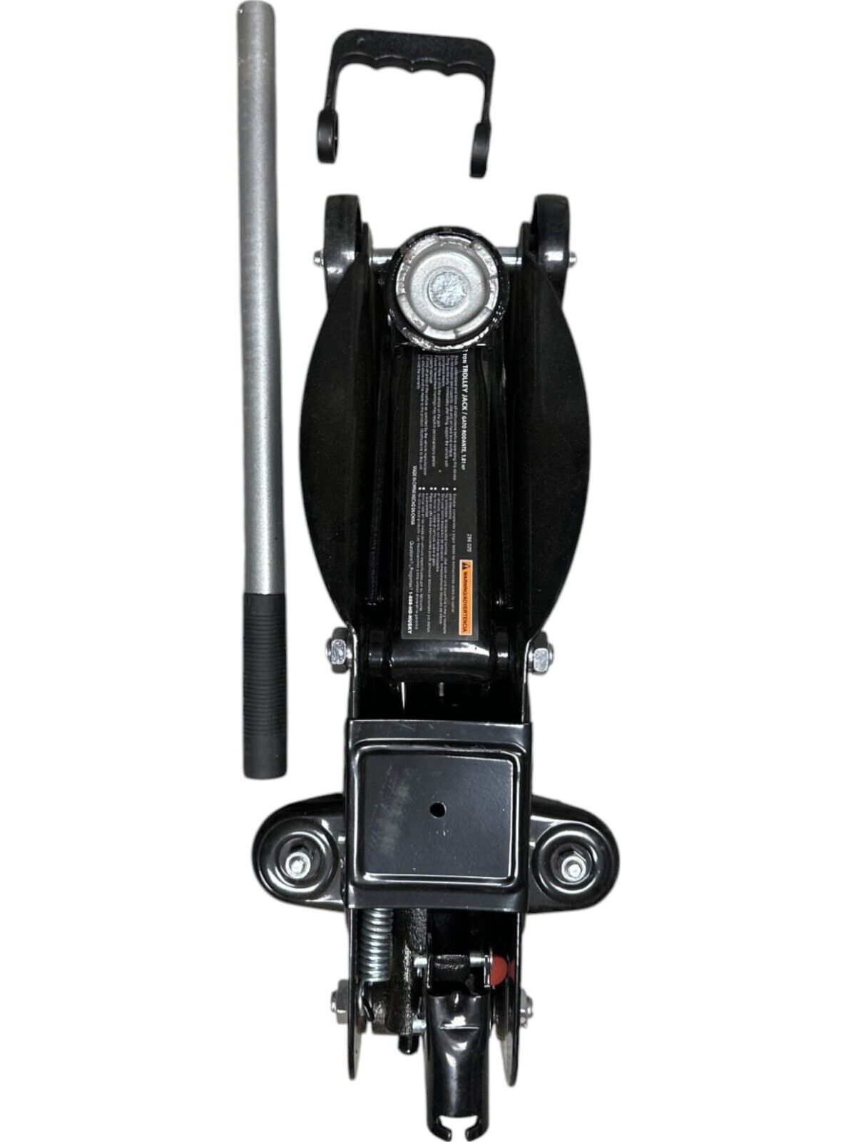 HUSKY 2-Ton Hydraulic Trolley Jack - 4000lb Lift Capacity