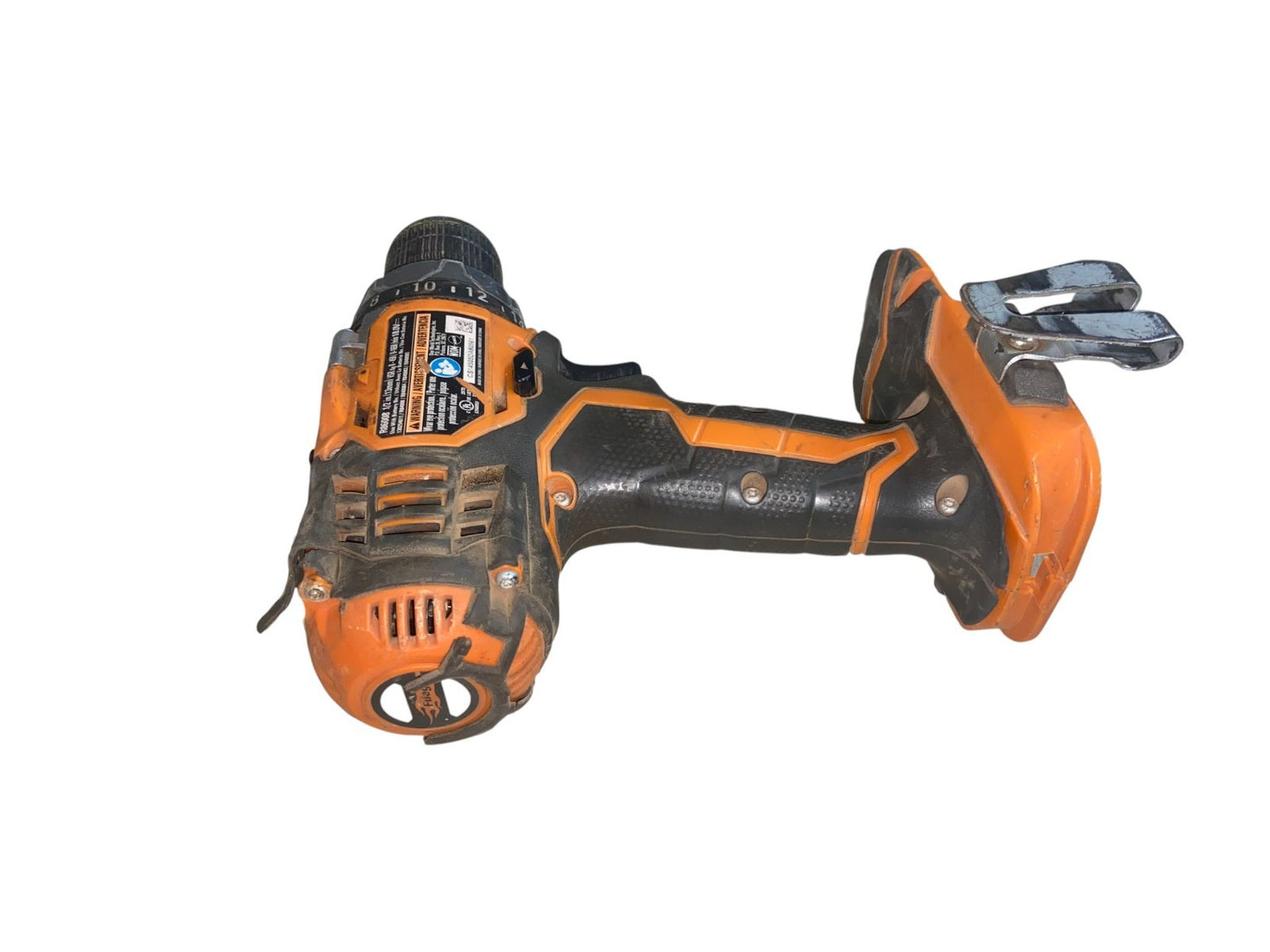 Ridgid R86008 18V Li-Ion 1/2" Cordless Drill Driver - Tool Only (Dirty)