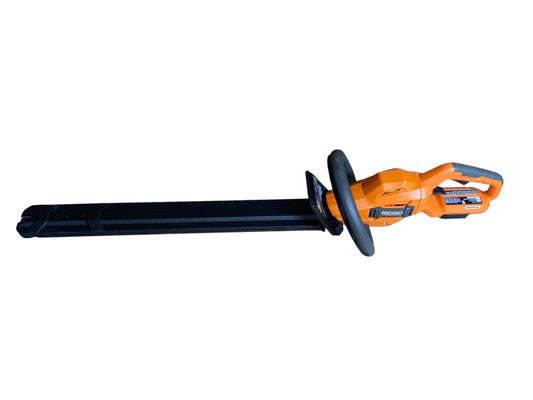 RIDGID 18V Brushless Cordless Battery 22 in. Hedge Trimmer (Tool Only) R01401