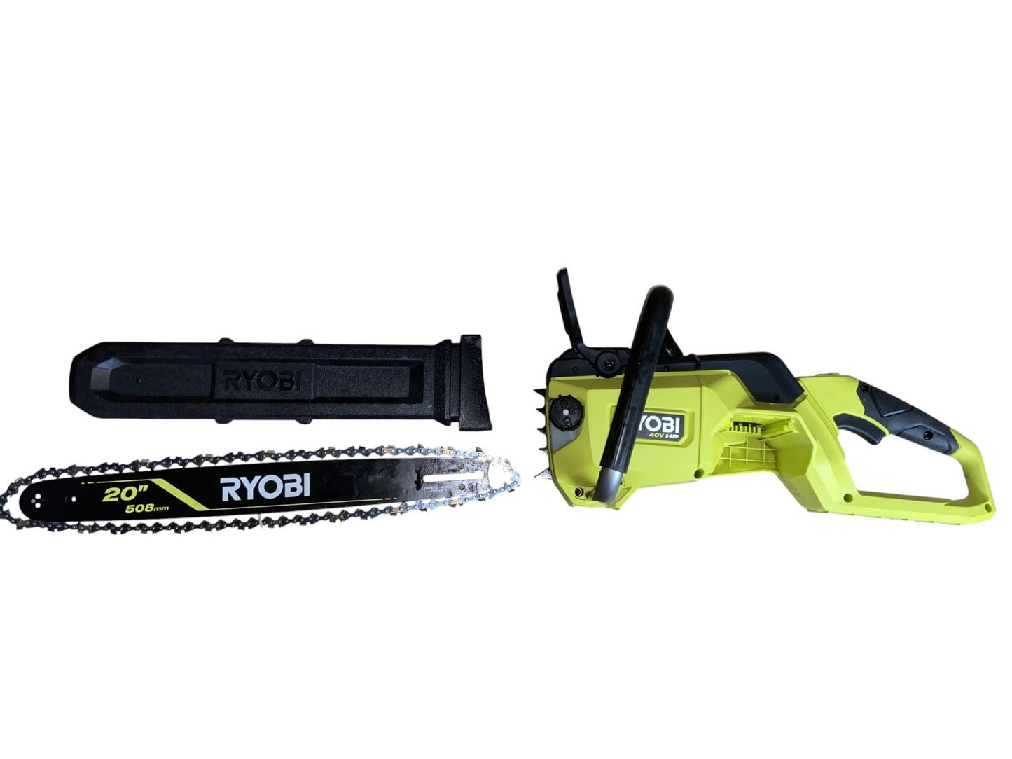 Ryobi Cordless 40v Battery Powered 20" Chainsaw RY40HPCW03B Tool-Only