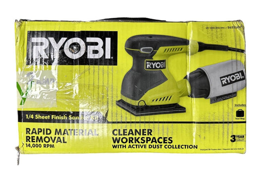 Ryobi S652DGK 2amp  1/4" Sheet Finish Sander