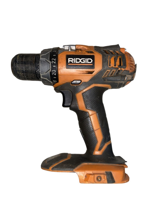 Ridgid R86008 18V Li-Ion 1/2" Cordless Drill Driver - Tool Only (Dirty)
