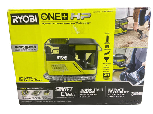 RYOBI HP 18V Brushless Cordless SWIFTClean Mid-Size Spot Cleaner (Tool Only)
